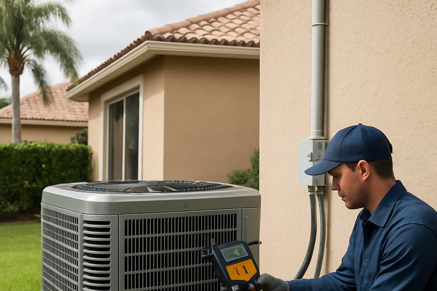 Residential AC Services crew in Pembroke Pines