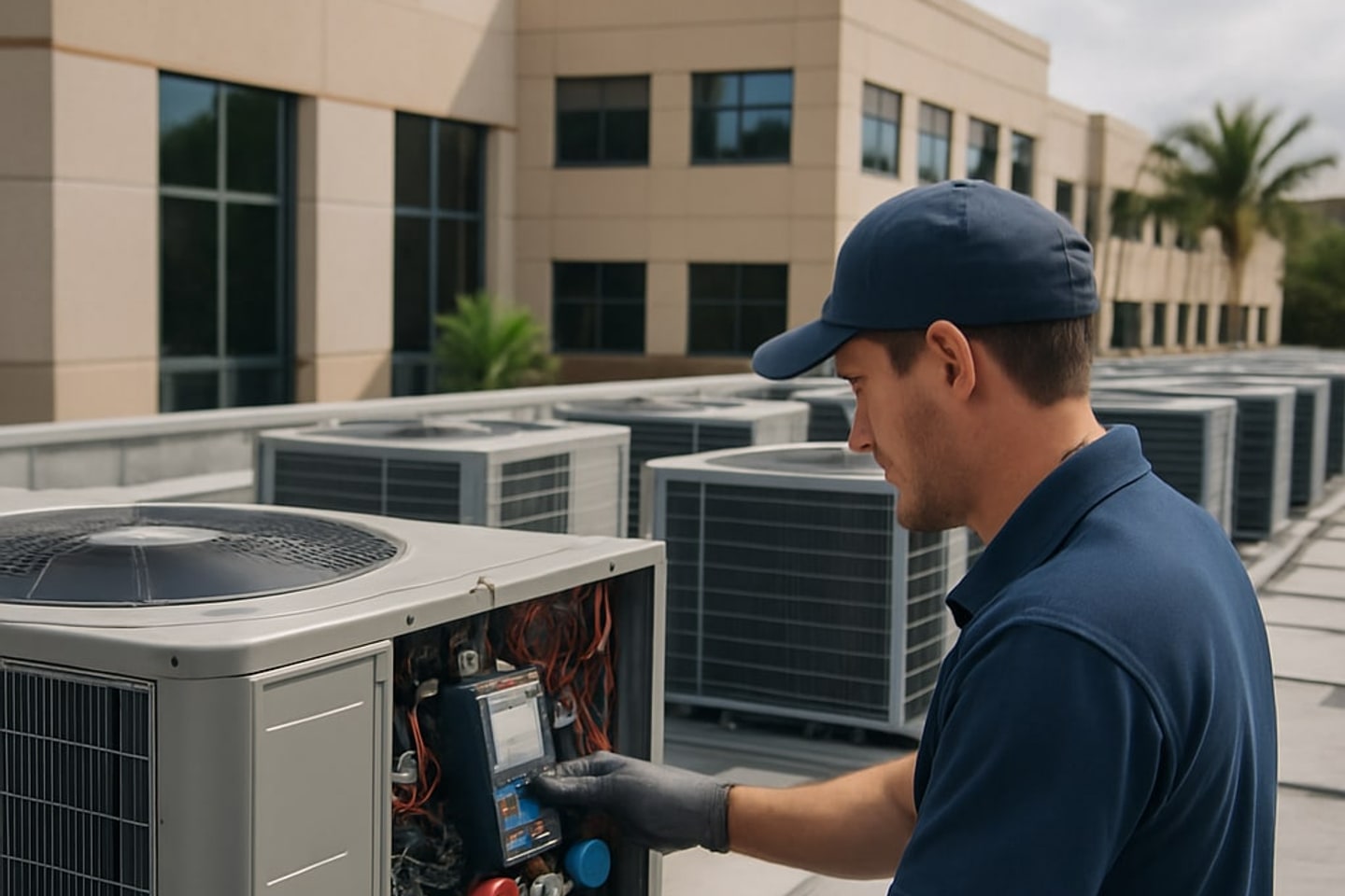 Commercial HVAC Solutions crew in Pembroke Pines