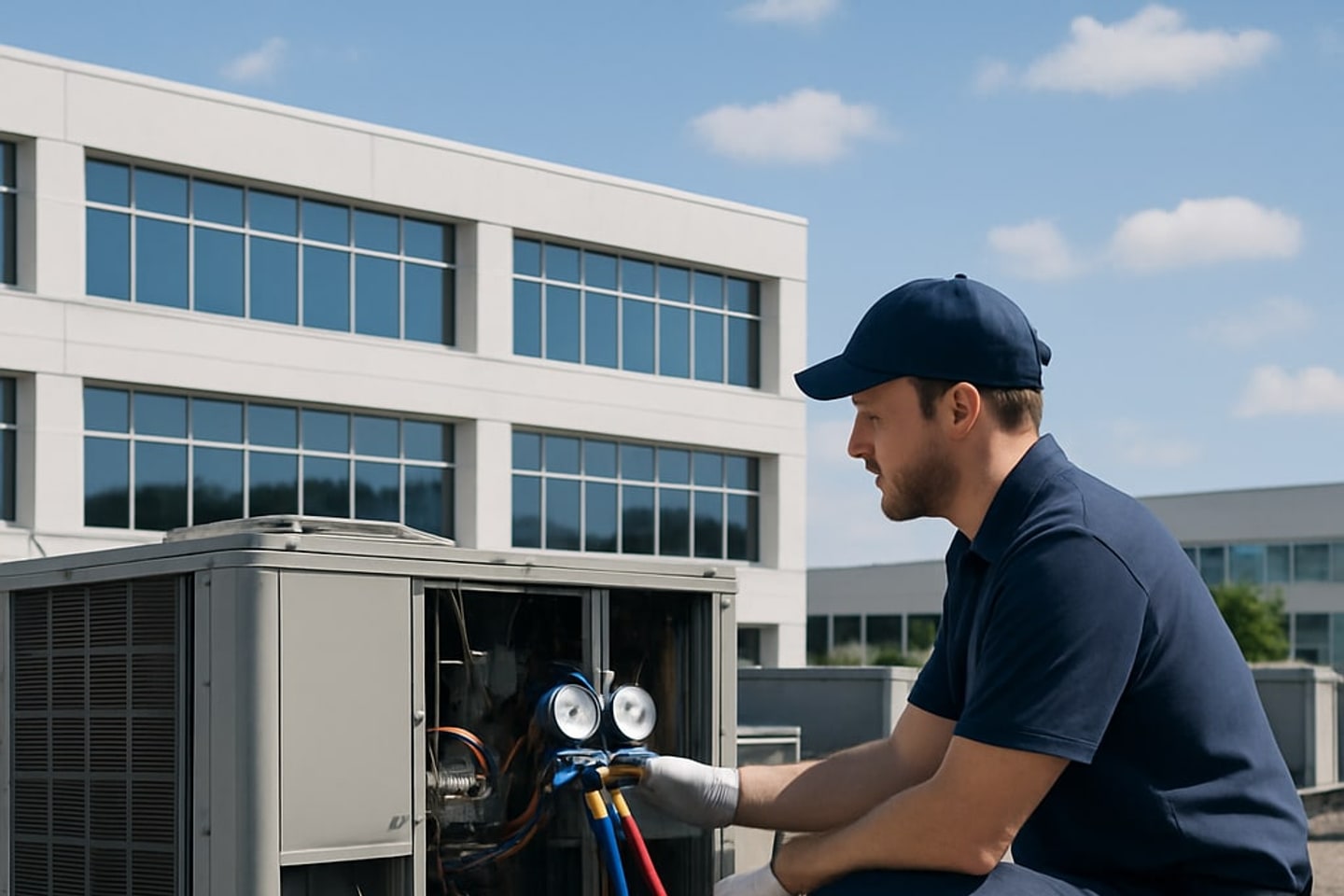 Commercial HVAC Solutions crew in Boynton Beach