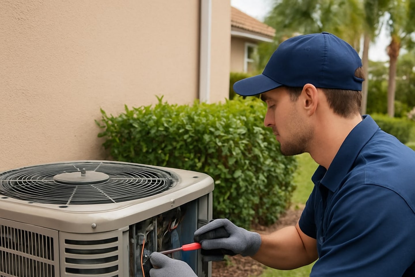 Residential Maintenance crew in Boynton Beach