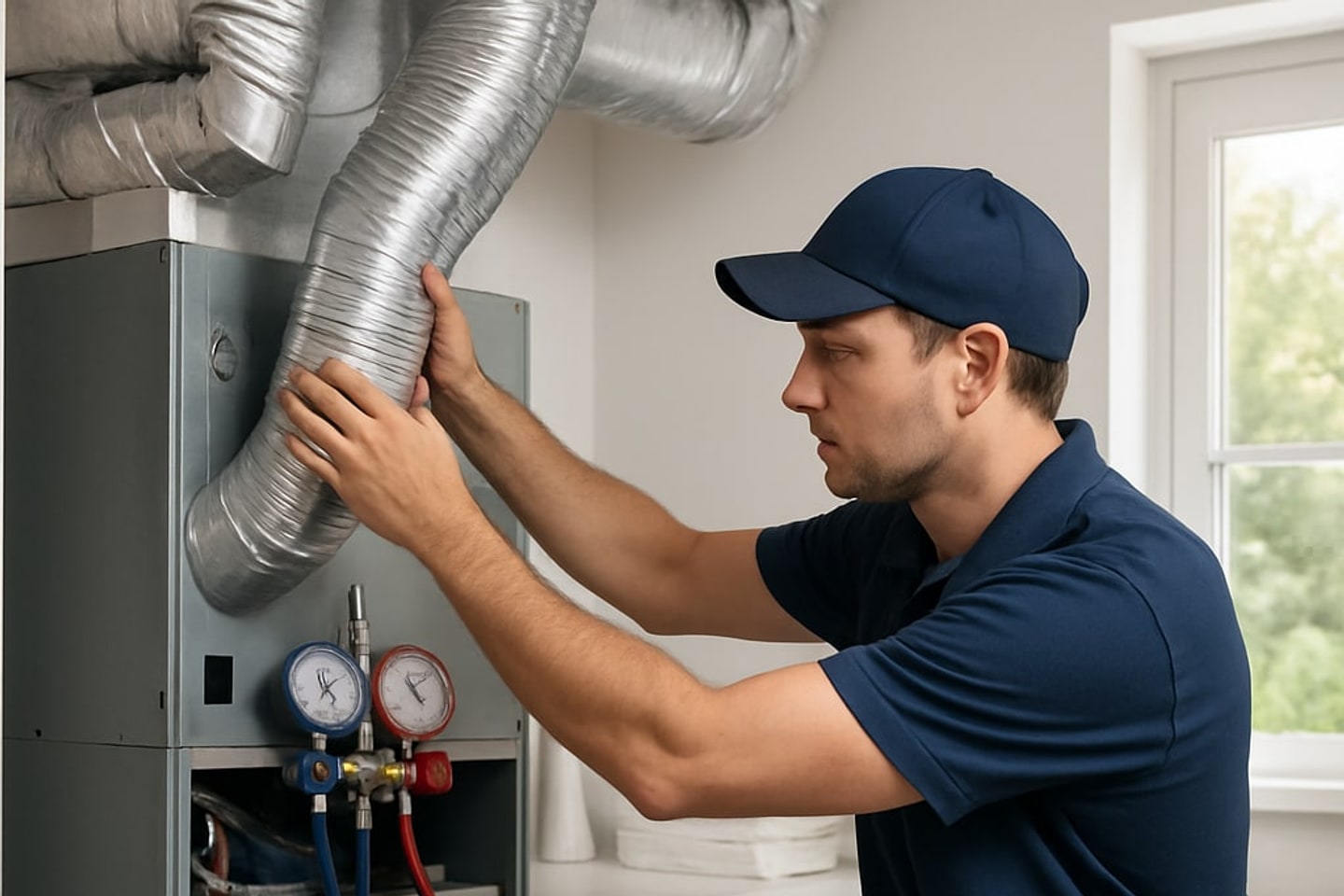 Residential Air Quality crew in Boynton Beach