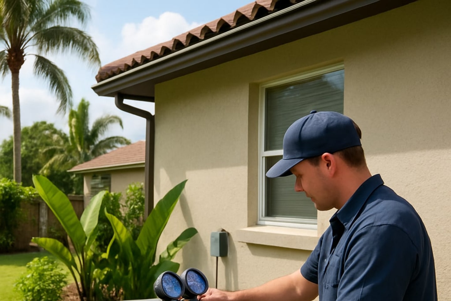 Residential AC Services crew in Southwest Ranches
