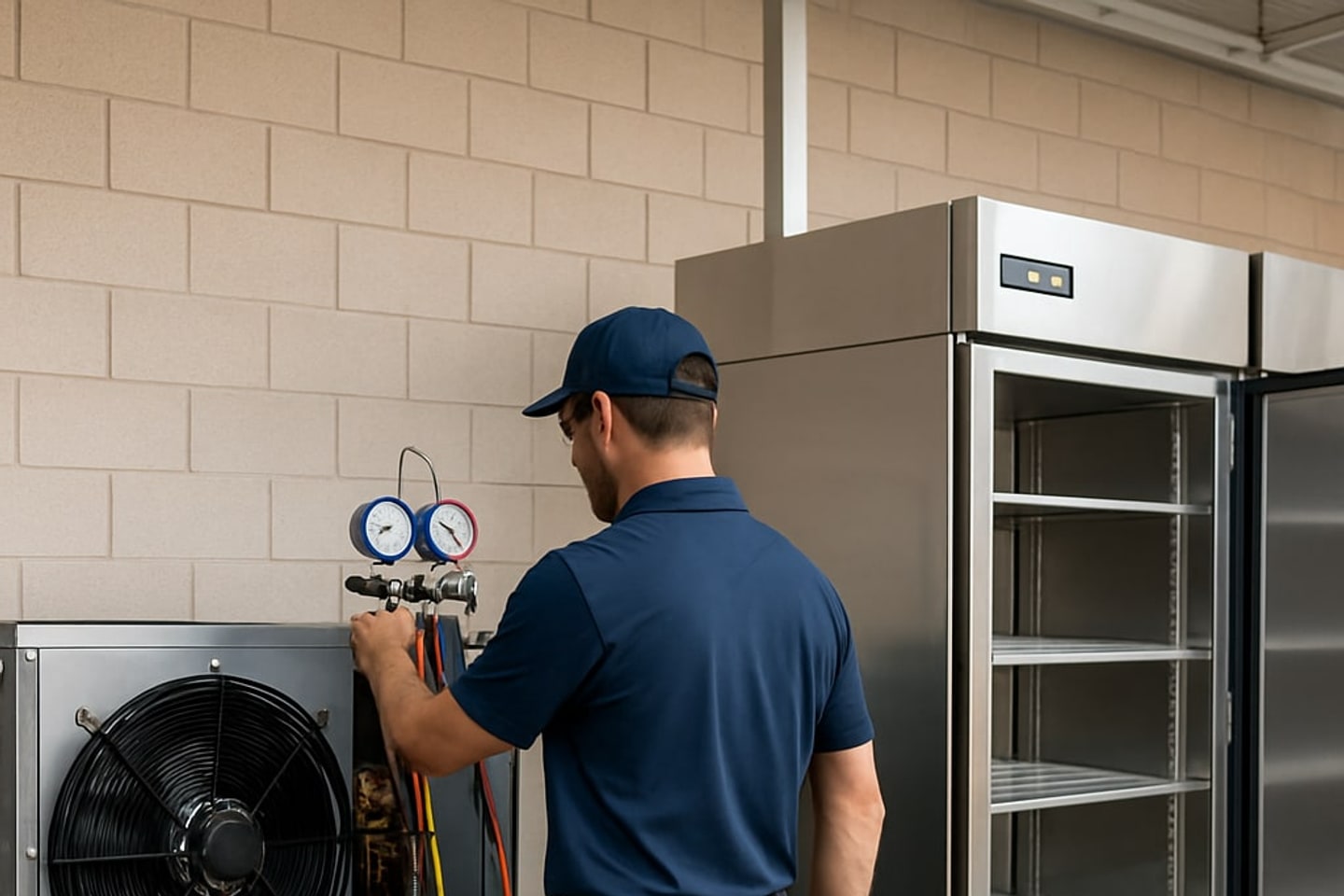 Commercial Refrigeration crew in Southwest Ranches
