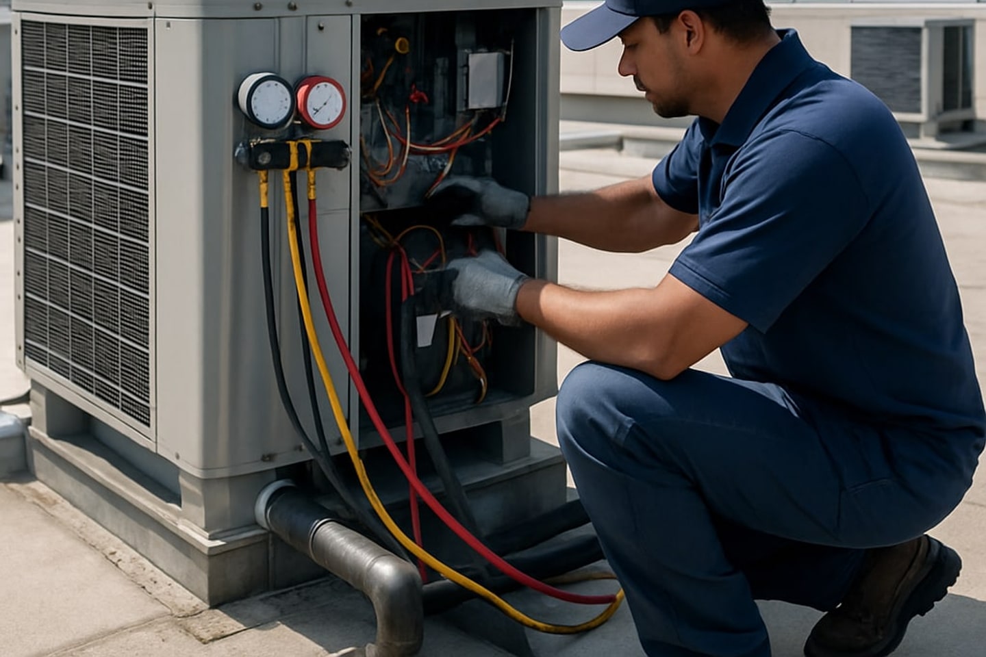 Commercial HVAC Repair crew in Southwest Ranches
