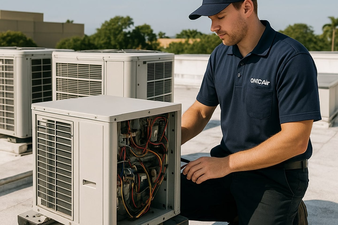 Commercial HVAC Solutions crew in Davie