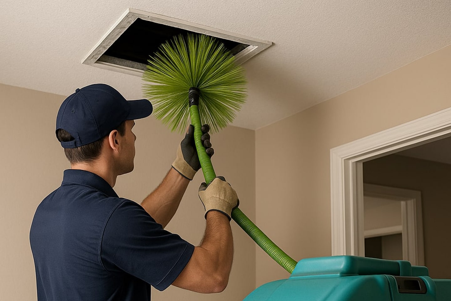 Air Duct Cleaning & Purification crew in Davie