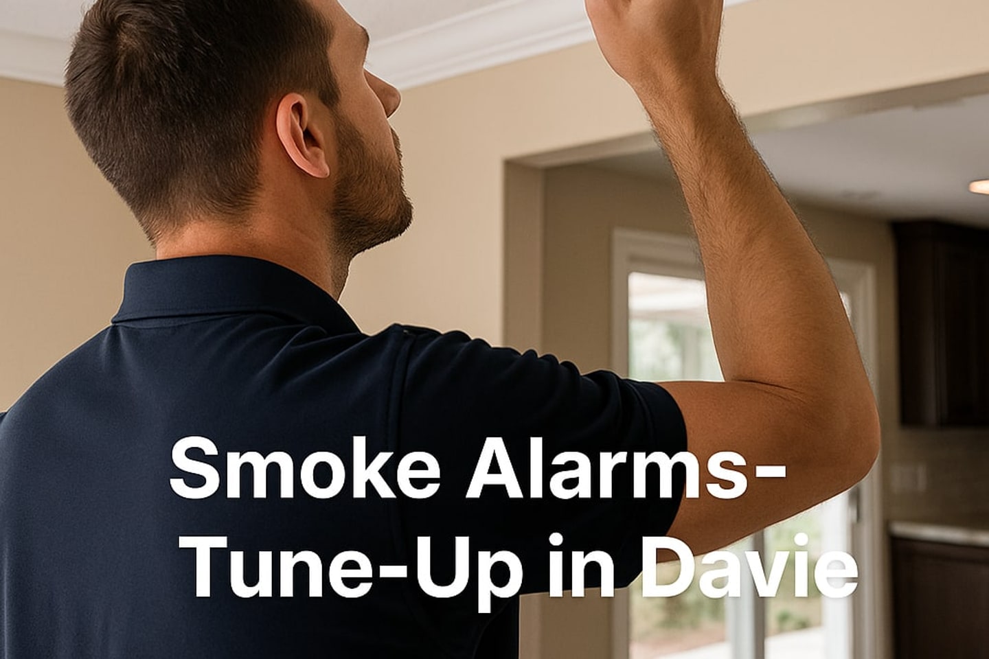 Smoke Alarms Tune-Up crew in Davie
