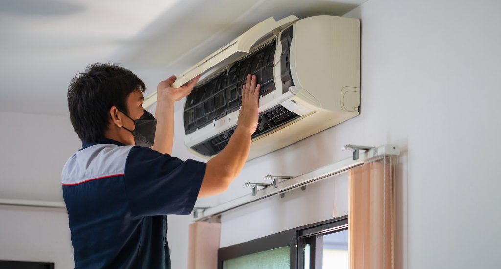 Professional AC maintenance