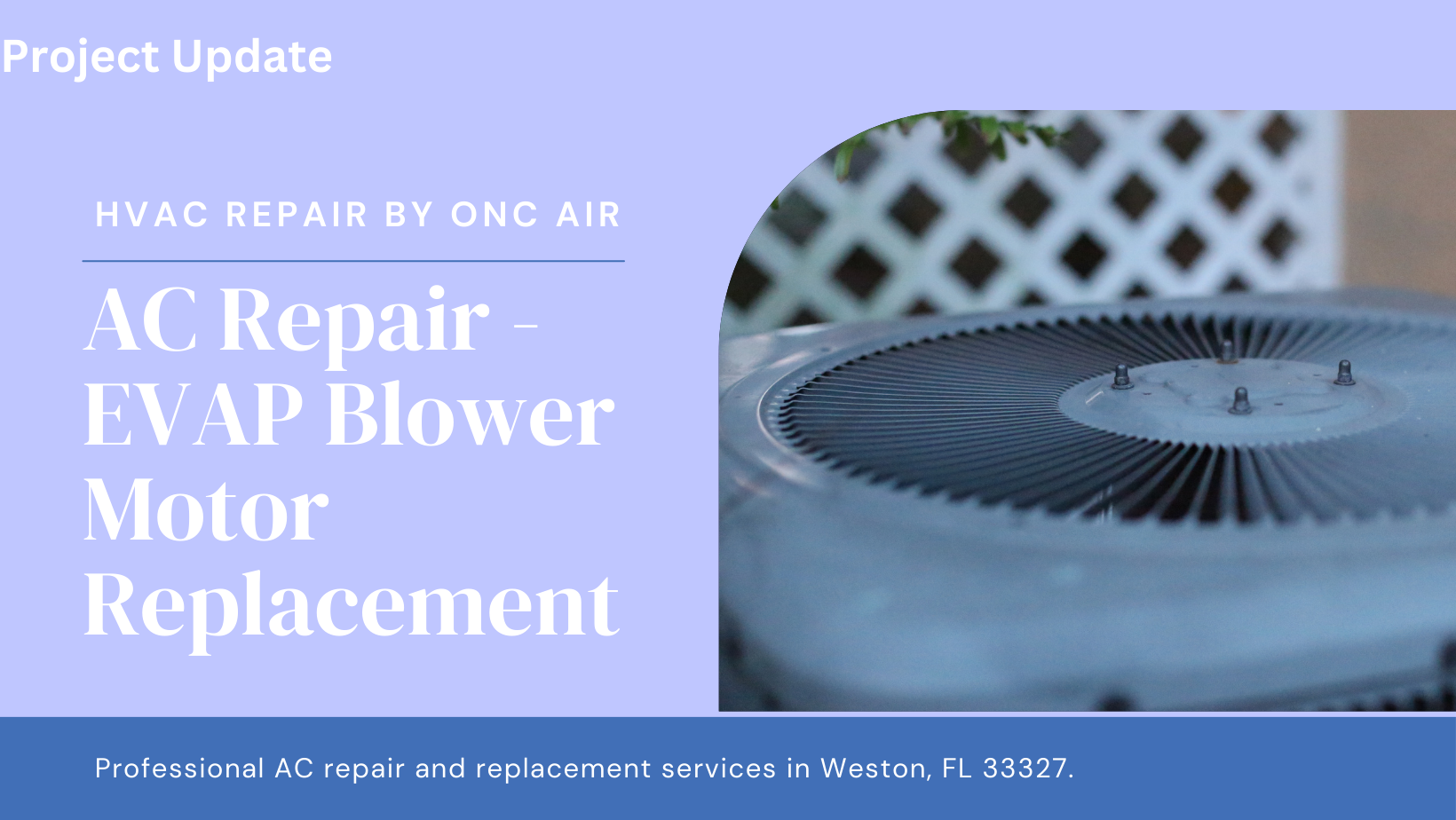 HVAC Repair by ONC Air Glades Pkwy, Weston, FL 33327