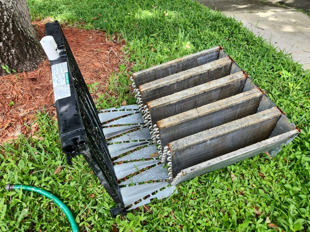 EVAP coil cleaning on Helena Dr, Cooper City, 33026